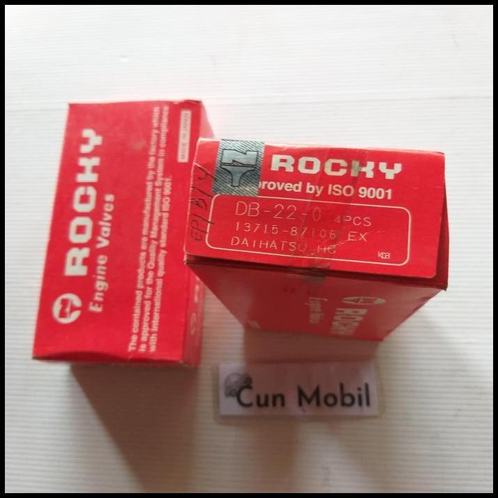 TERLARIS KLEP VALVE ESPASS 1600, TARUNA, FEROZA API EX DB 22 ROCKY JEPANG 