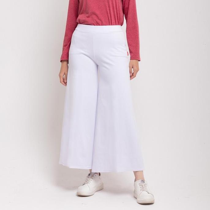 DAUKY Celana Panjang Wanita Casual Kulot Palazzo Straight Pants Hitam (TERBAIK) (TERBARU) (TERMURAH)