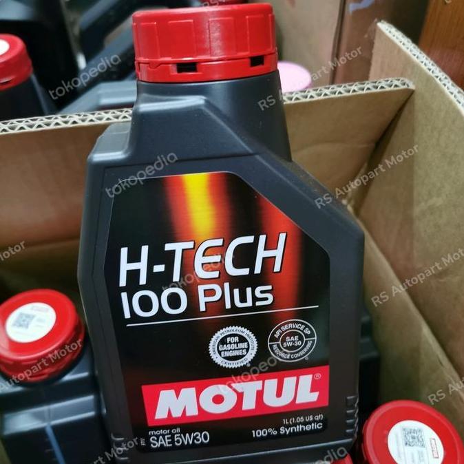 Oli Mesin Motul H-Tech 100 Plus 5W-30 Original Motul  Sale