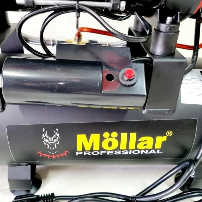 Sale Mollar Kompresor Angin Silent Oilless Auto 10Lt/1Hp Tipe Black Panther