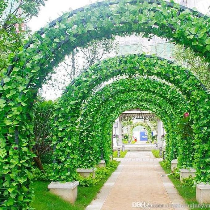 daun anggur rambat hiasan / daun plastik hias artificial dekorasi