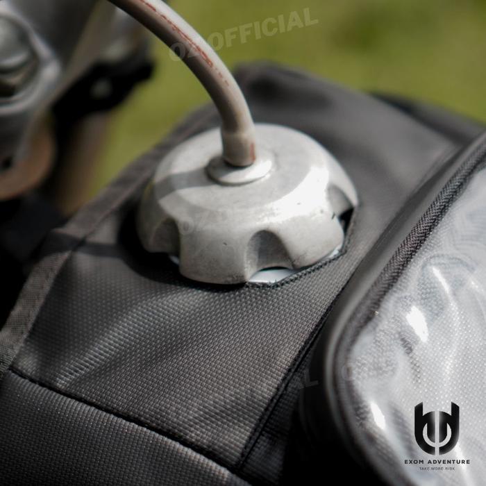 Exom - Redline Tas Tanki Tas Trail Universal Motocross Trabas Adventure - Tas Bagasi Motor Original 