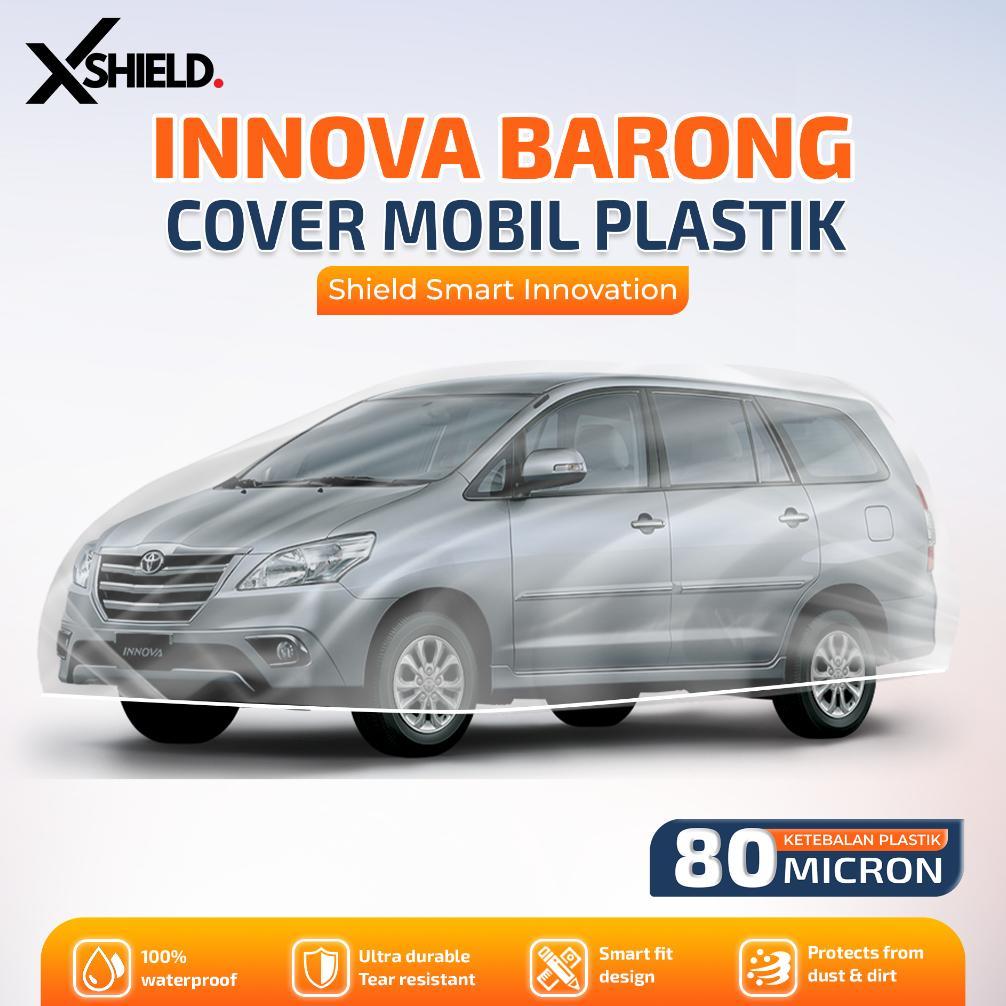 Sarung Mobil Innova Plastik Cover Mobil kijang innova lama transparan bening
