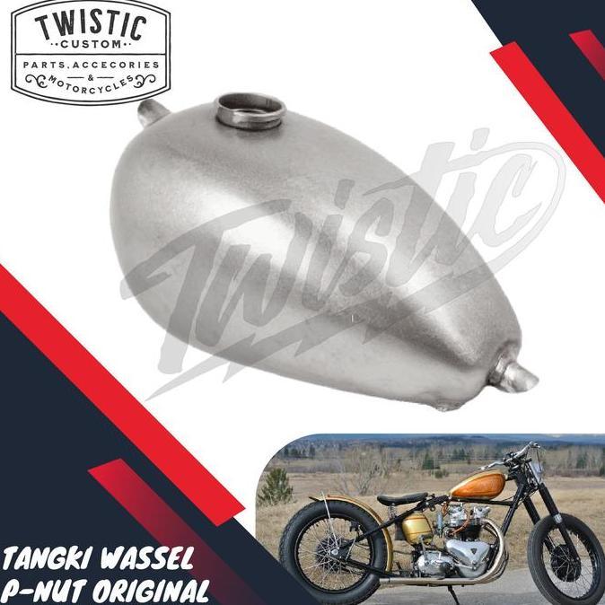 Tangki Press Wassel P-Nut Peanut Original Motor Xs650 Sr400 Triumph High Quality