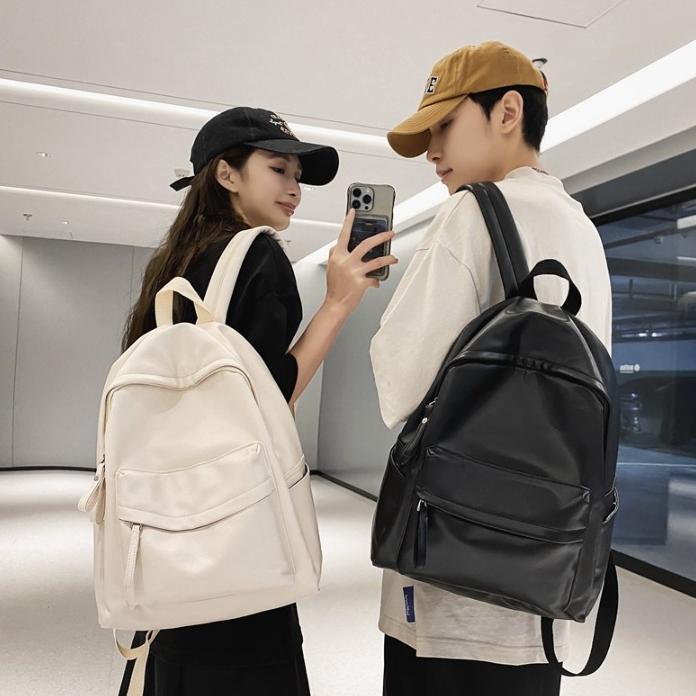 INT Backpack Kuliah Tas Ransel Pria Tas Ransel Laptop Wanita Aesthetic Vintage Style Chikoisme terla