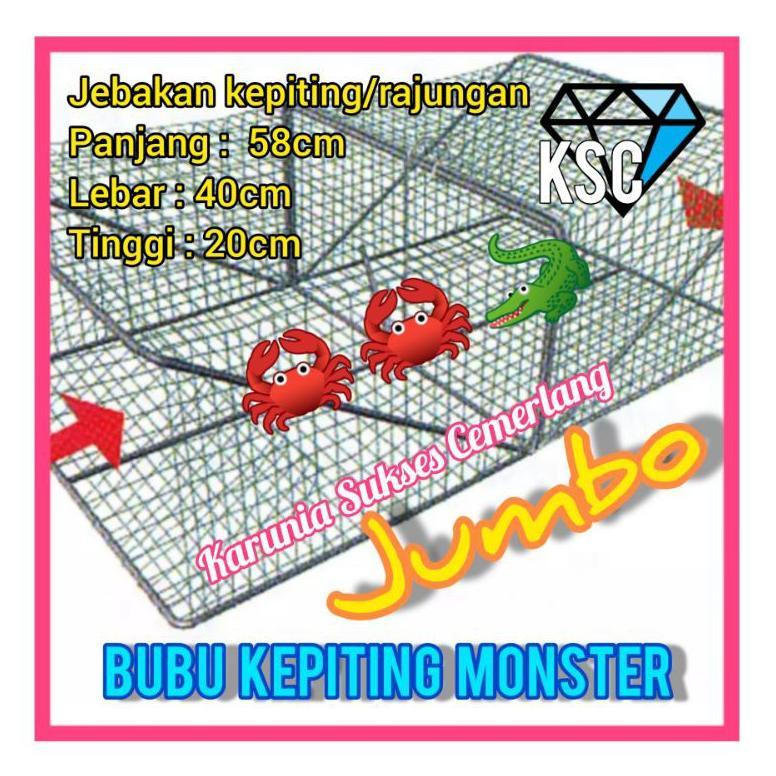 TERBARU 2026 Perangkap Kepiting Jumbo / Bubu Kepiting / Jebakan Kepiting