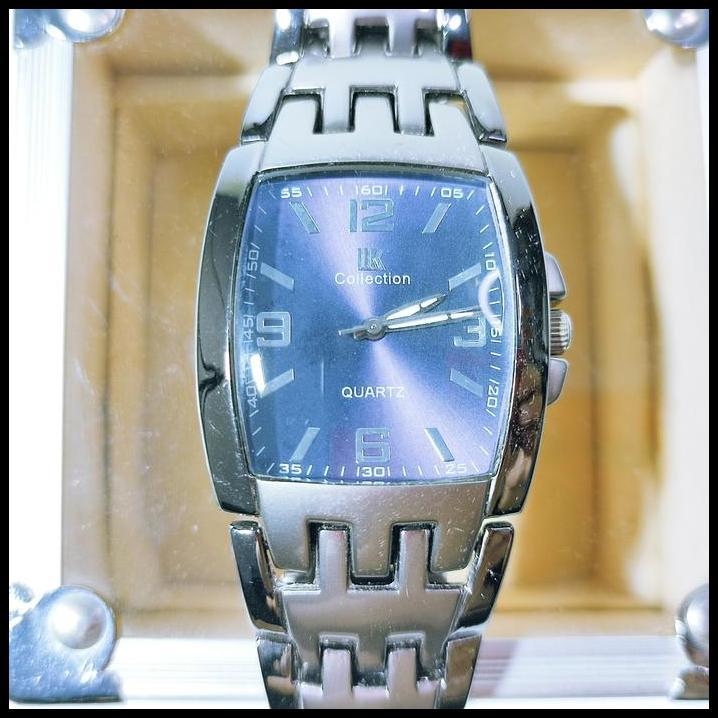 TERBARU JAM TANGAN QUARTZ IIK COLLECTION WATER RESISTANT STAINLESS STEEL SEKON KONDISI BAIK 