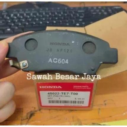 Brake Pad Kampas Kanvas Rem Depan Honda Jazz Rs Ge8 Gk5 . Freed . Mobilio . City Gm2 Gm6 Original Hp