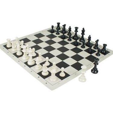 PREMIUM Papan CATUR Standard PERCASI Tournamen 51cm x 51 cm Bonus Tas