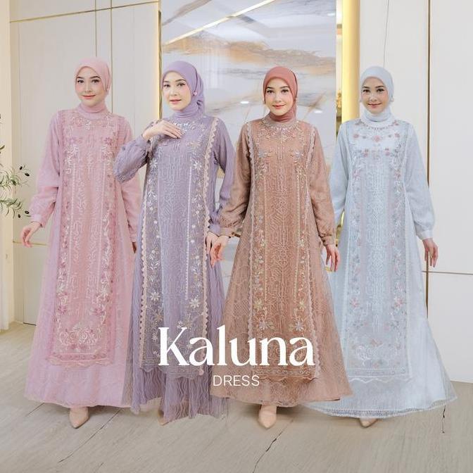 Kaluna Gamis Payet Brocade Couple Premium Exclusive Special Series (GAMIS SAJA)