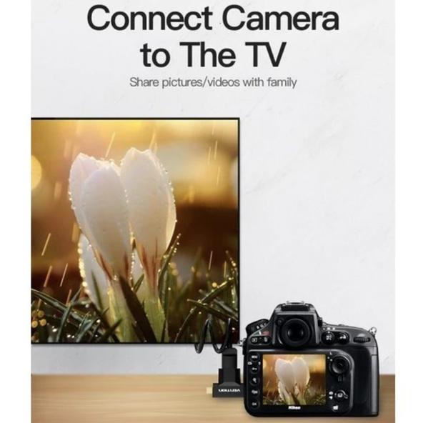 Thebest- Vention Adapter Standard HDMI to Mini HDMI Type C / Mini HDMI Tipe C