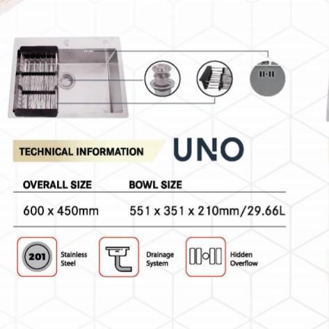 Kitchen Sink Royal Contempo Uno Stainless Steel