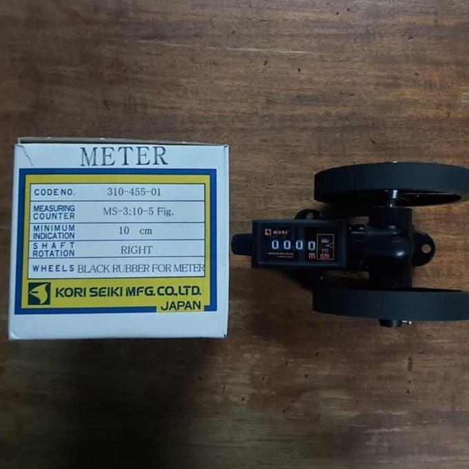BEBAS ONGKIR - KORI COUNTER METER roda alat ukur satuan meter