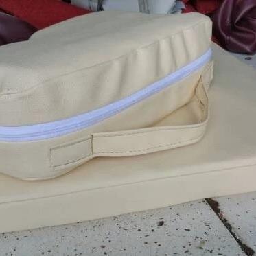 kursi bantal halfmoon meditasi full latex