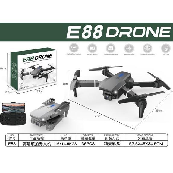 Mainan Drone E88 Camera Shoot Original Indoor Outdoor Drone Mini Camera