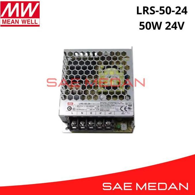 Power Supply LRS-50-24 LRS 50 24 Meanwell 50W 24V