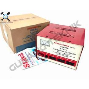 DHEALOKA Stabilizer MATSUNAGA Stavol SVC2000F 2000VA / Stabilizer Stabiliser Listrik Stavolt SVC 200