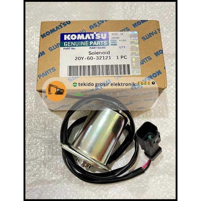 TERBARU SELENOID VALVE 20Y-60-32121 20Y 60 32121 KOMATSU PC200 PC300 