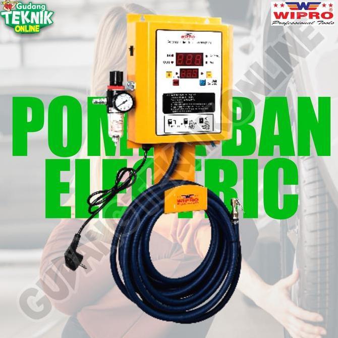 DHEALOKA Automatic Tire Inflator WIPRO TN30 / Pompa Isi Angin Ban Motor Mobil Elektrik Pompa Angin L