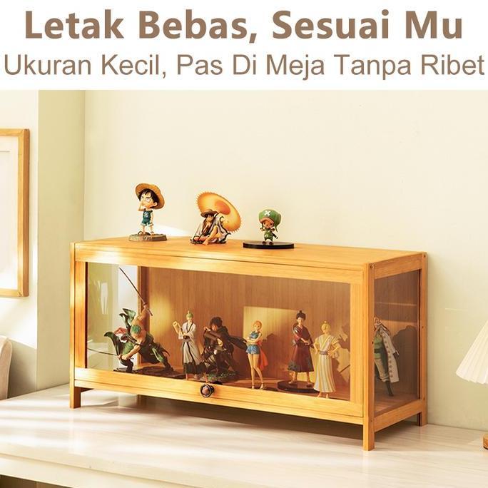 Sadegadiono - Love Lemari Pajangan Etalase Akrilik Kaca Transparan Lemari Display Pameran Model Main