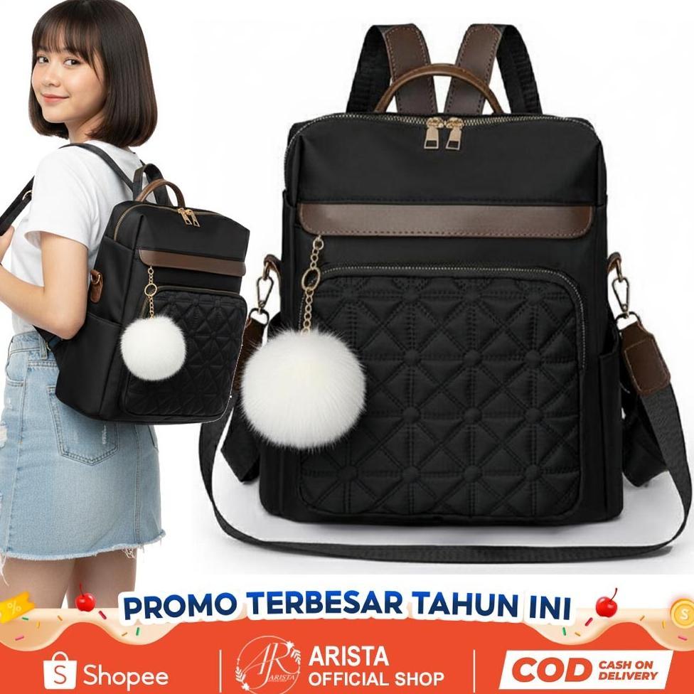 ARISTA - NEW Tas Ransel wanita LGhost MK002 Tas Ransel Wanita Backpack Trendy Korea Style Cewek terl