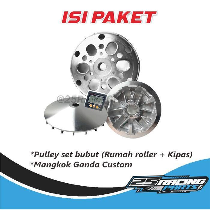 Paket Kirian Motor Honda - Paket Cvt Full Brt Daytona Vario 150-125 Paket Komplit Super Full Upgrade