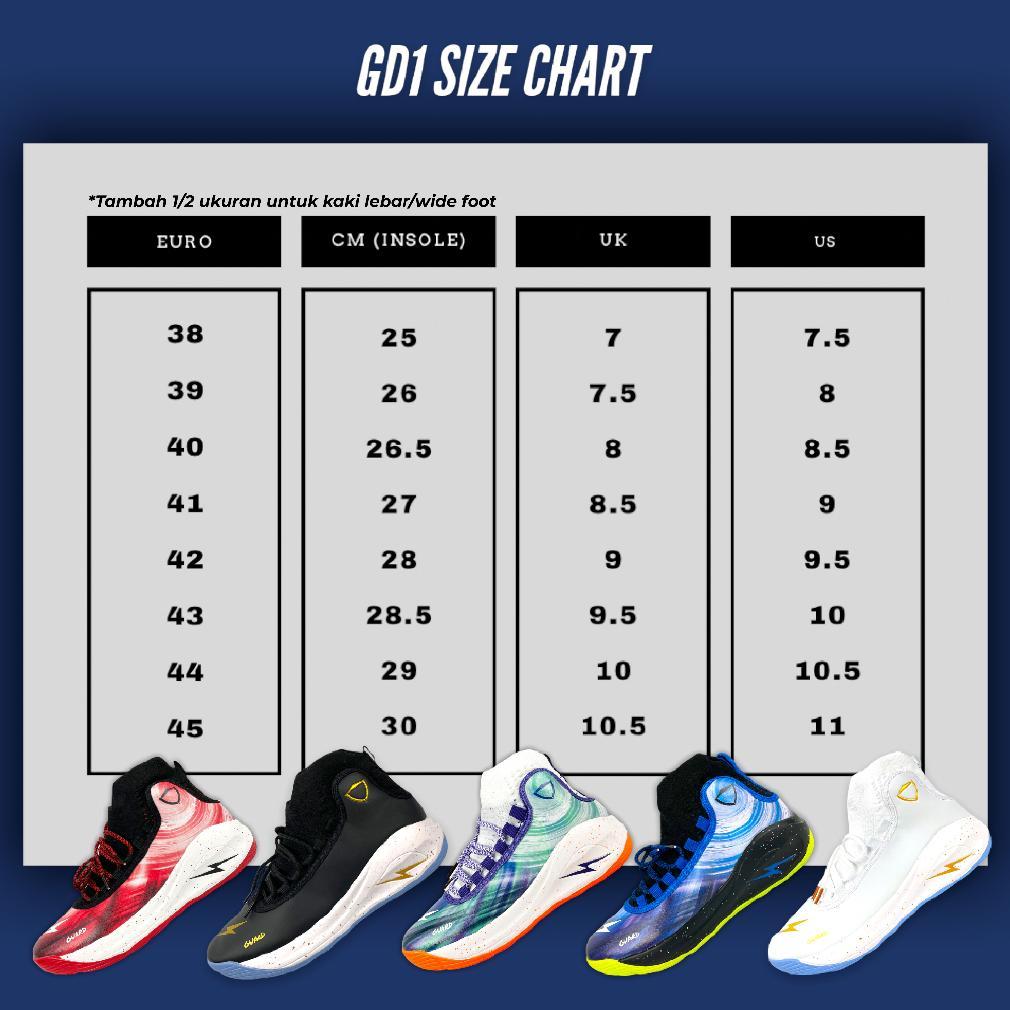 NEW DEALS SEPATU BASKET GD1 / SEPATU BASKET ORIGINAL