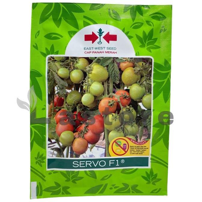TERBARU - benih bibit tomat servo f1 1750 butir cap merah