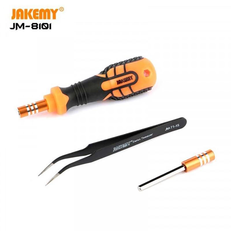 Jakemy Jm-8101 33 In 1 Obeng Set Screwdriver Multifungsi Precision Laptop