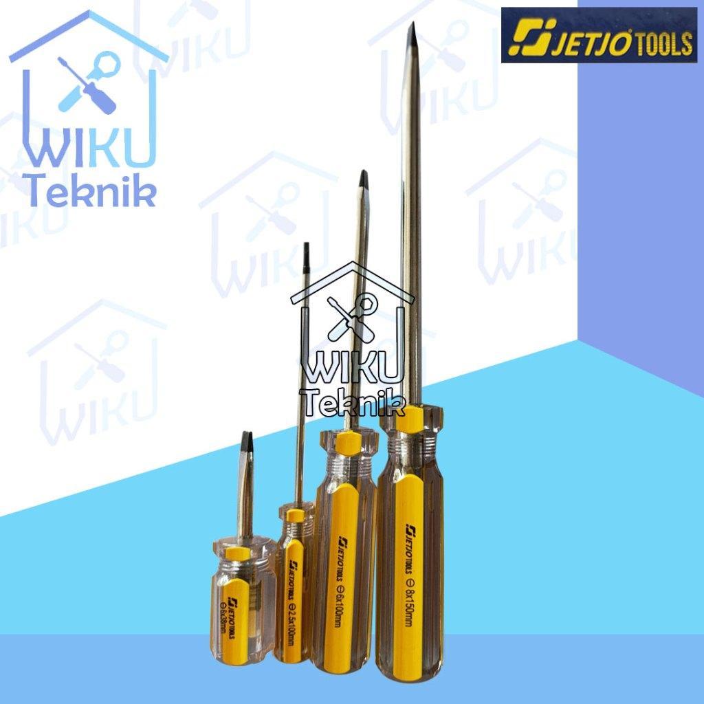 Jetjo Obeng Set Kristal 7Pcs / Obeng Radio Setel Bengkel Motor