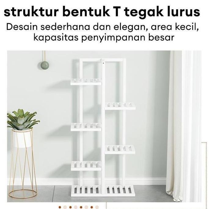 Sadegadiono - [Rbm]Rak Bunga Rak Bunga Sudut Ruang Tamu Rak Bunga Kayu Tanaman Rak Bunga Minimalis S