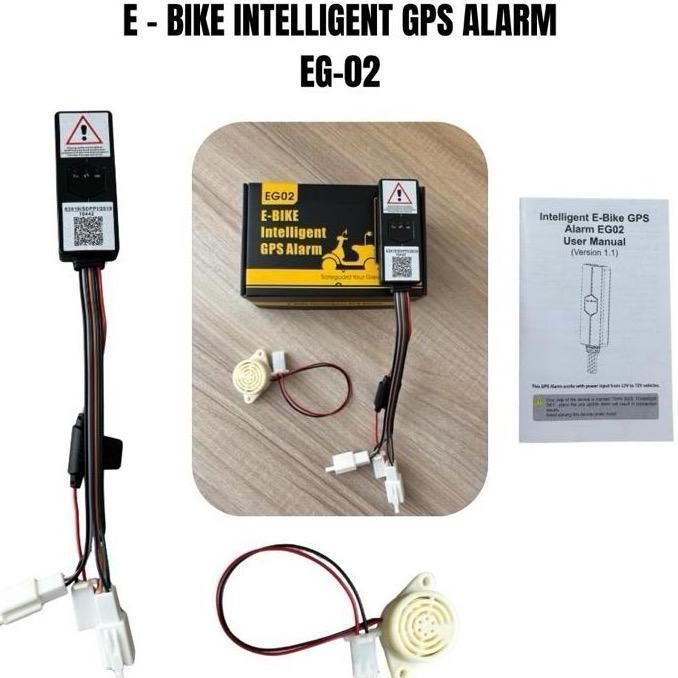 E-BIKE INTELLIGENT GPS ALARM EG-02 || MOTOR || MOTORCYCLE || ALARM MOTOR || GPS ALARM ORIGINAL DAN T