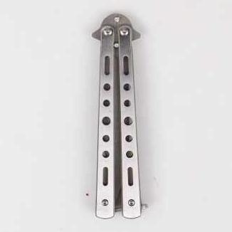 Ready stock Pisau Lipat CS Go Balisong Folding Knife Stainless Steel - C3 KNIFEZER