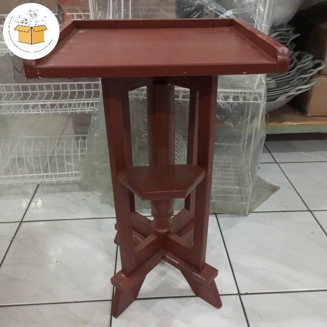 Meja/Rak/Kaki Untuk Dispenser/Guci Keramik/Galon/Kompor Bahan Kayu HIGH QUALITY