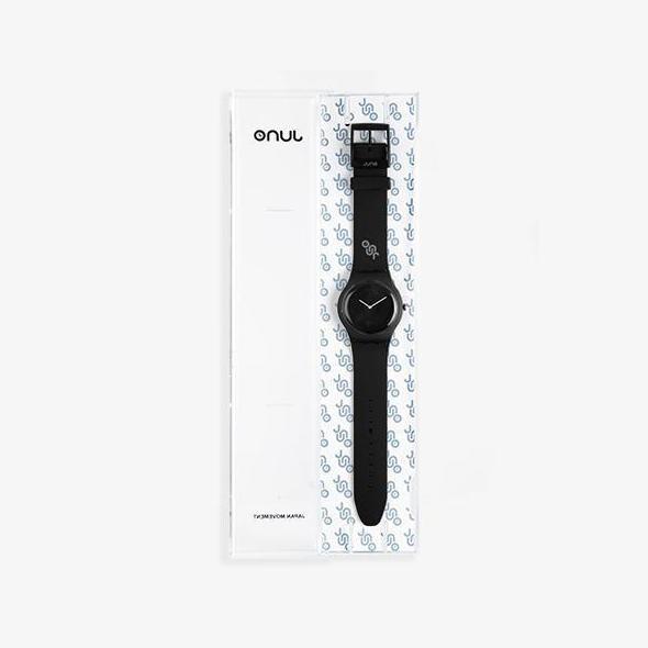Geoff Max - Shining Black | Jam Tangan | Watch Unisex Stainless
