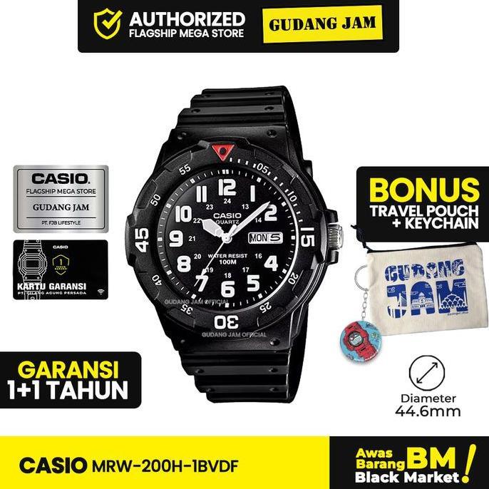Casio General MRW-200H-1BVDF MRW-200H MRW-200 MRW200H MRW200 Watches