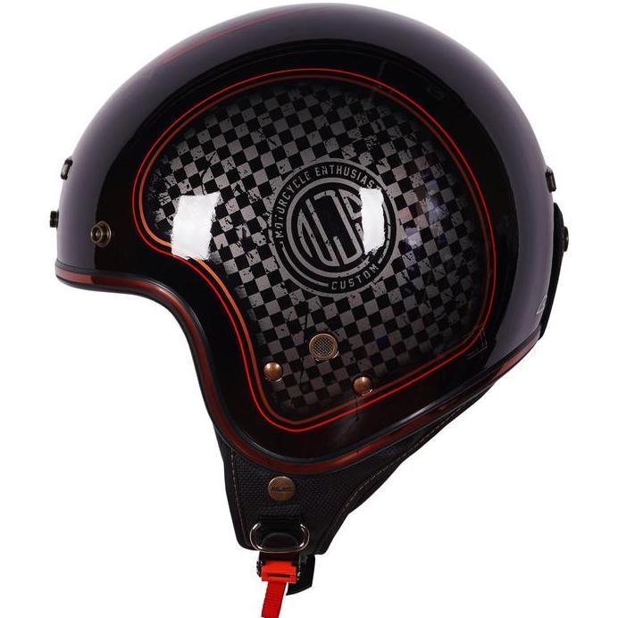 NJS NR80's Hotrod - Helm Retro | NJS | NR80S | NJS NR | NR Hotroad | Motif Hotroad | NJS Bogo | Helm