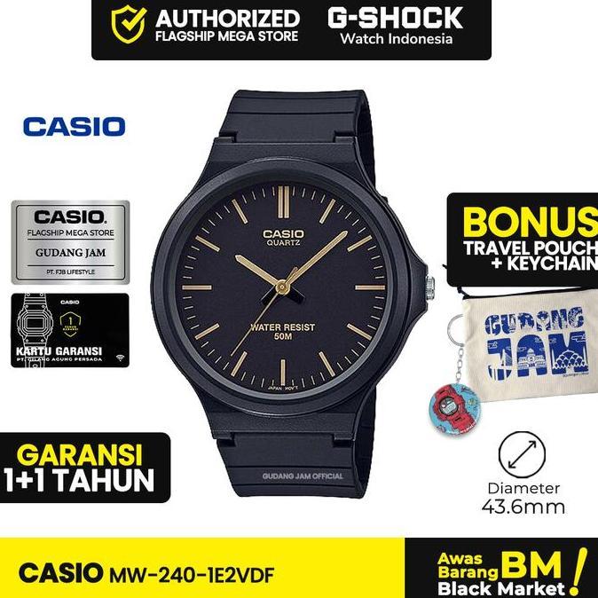 Casio General MW-240-1E2VDF MW-240-1E MW-240 MW240 MW-240-1E2VDF Watches Men