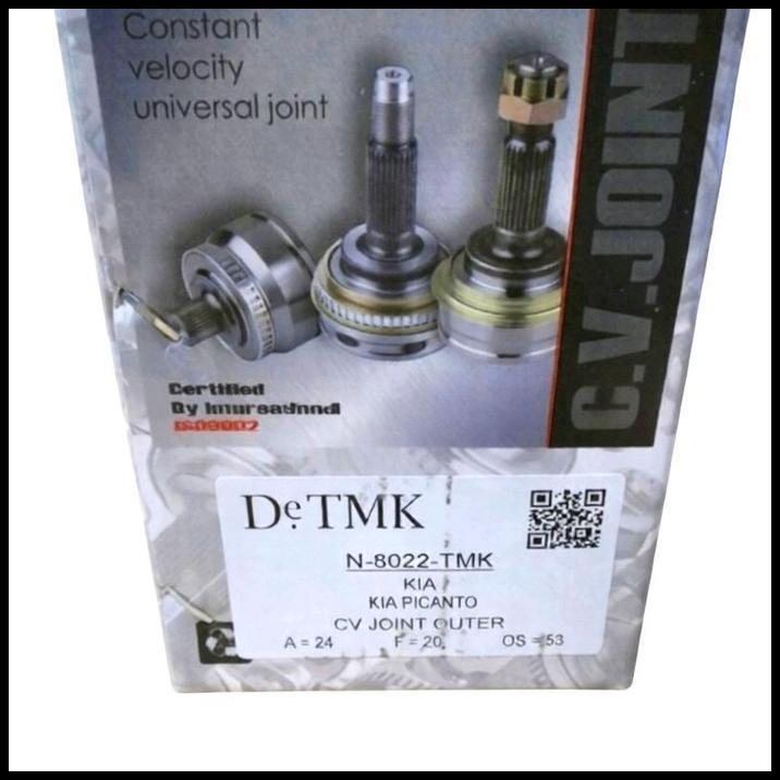 TERLARIS CV JOINT AS RODA LUAR KIA PICANTO KOKEL KOHEL LUAR PICANTO 