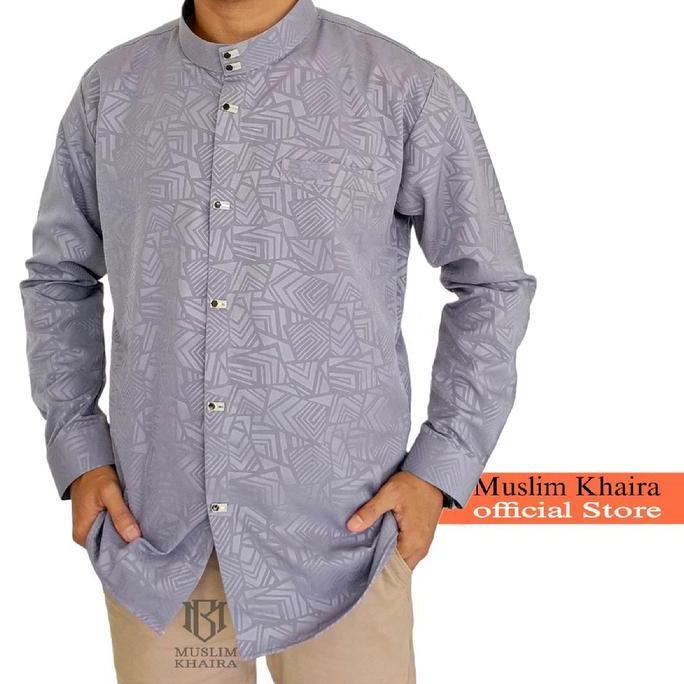 kemko sultan Baju Koko embos atasan pria koko sultan terbaru