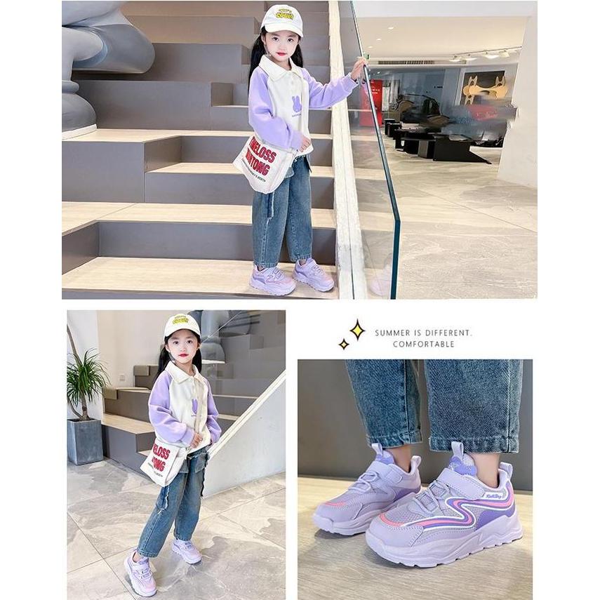 COD SEPATU ANAK PEREMPUAN / SNEAKERS ANAK CEWEK TERBARU / SEPATU SNEAKERS ANAK SEKOLAH / SEPATU ANAK