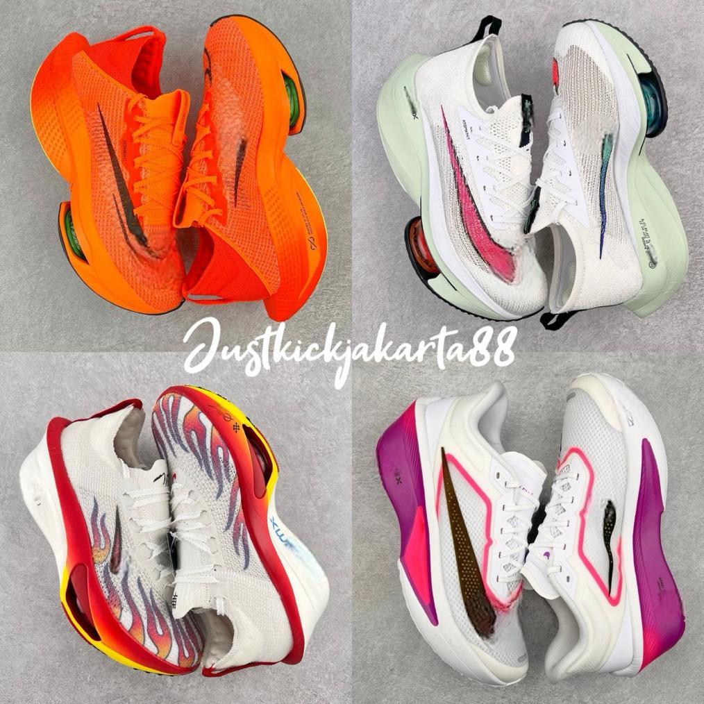 Hot Sale Sepatu Running Shoes Zoom Alphafly Next% 123 Fly 6 Black Volt Kenya Ekiden Japan Tosca Wate