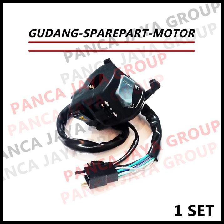 BEST DEAL SAKLAR LAMPU KIRI DIM KLAKSON SEN TVS APACHE RTR 160 180 TVS MAX-125 