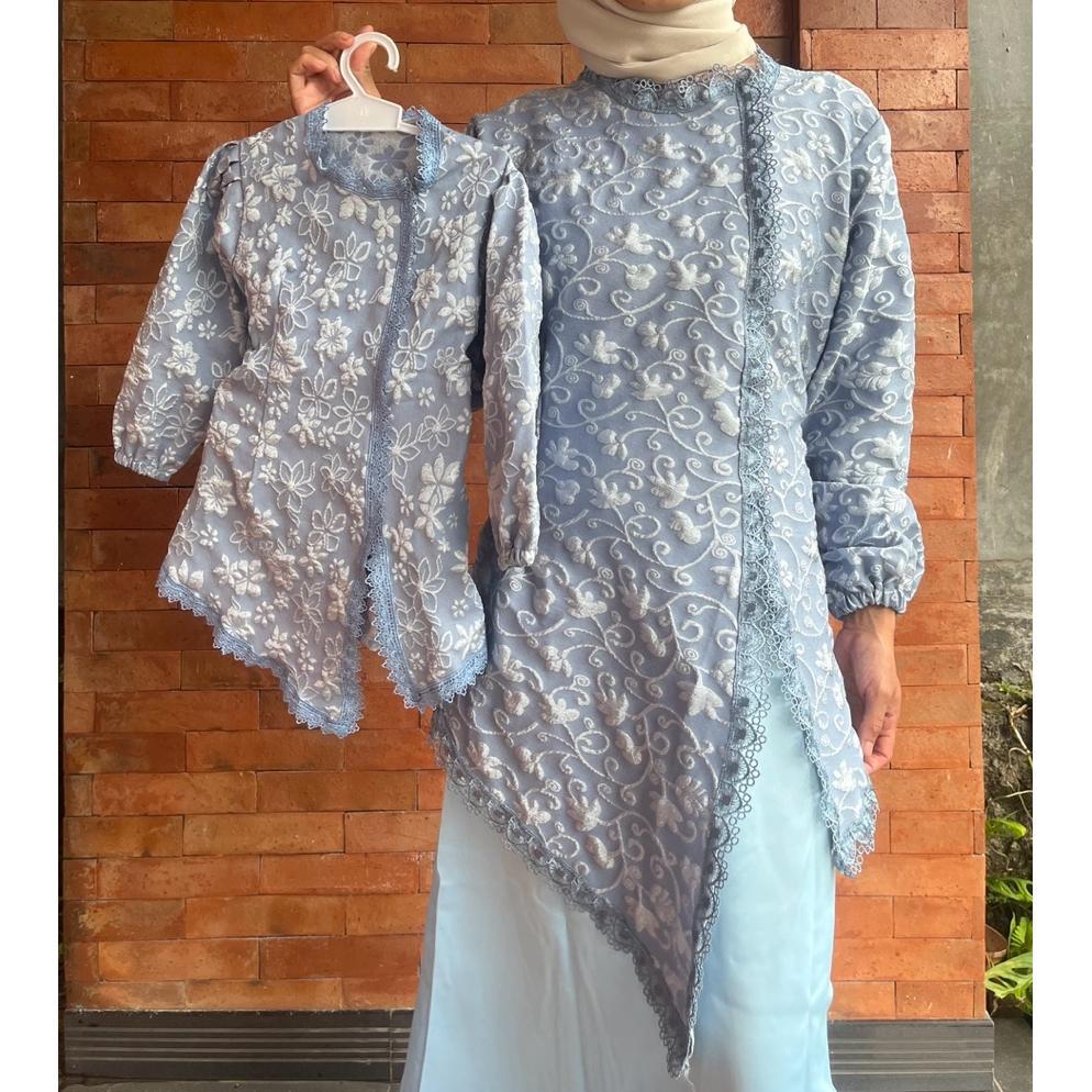 MEGA PROMO Hagia Top Couple Mom n Kids. Busana muslim couple ibu dan anak perempuan. Tunik Lebaran k