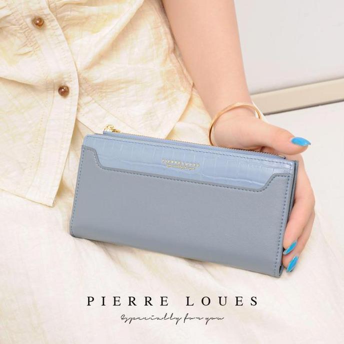 Dompet Panjang Wanita Kulit PU PIERRE LOUES Nerissa Wallet