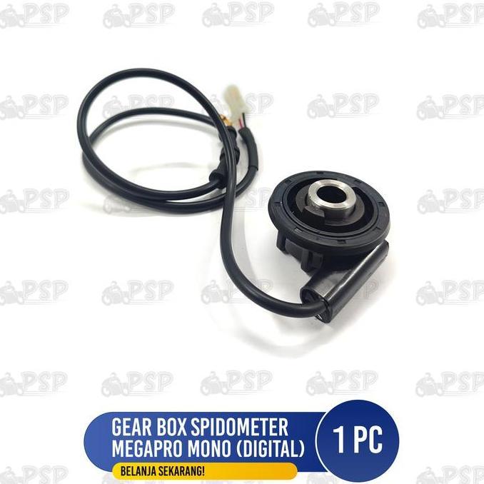 Promo Ger Box Spido Megapro Mono Shock (Digital) - Rumah Keongan Gir Gear Gigi KM Kilometer Spedo Sp