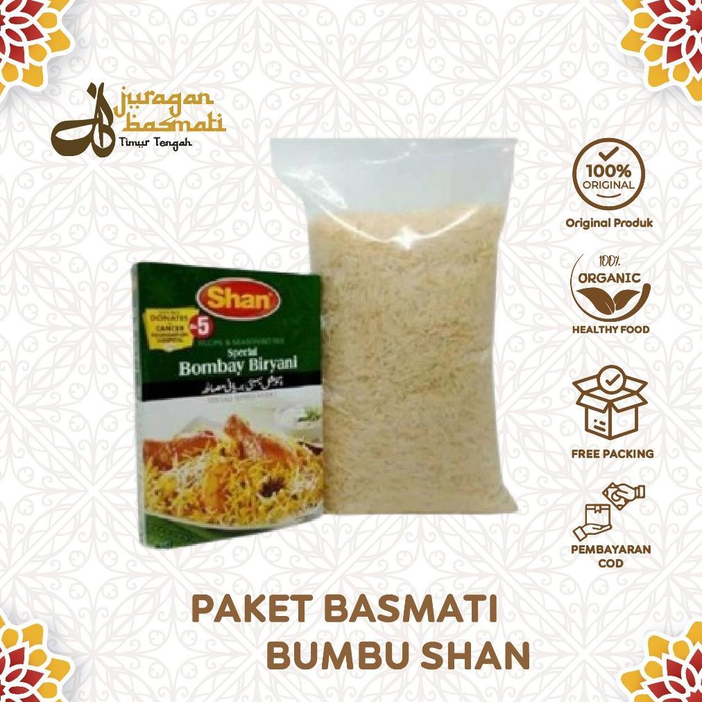 PAKET BERAS BASMATI 1KG & BUMBU BERYANI