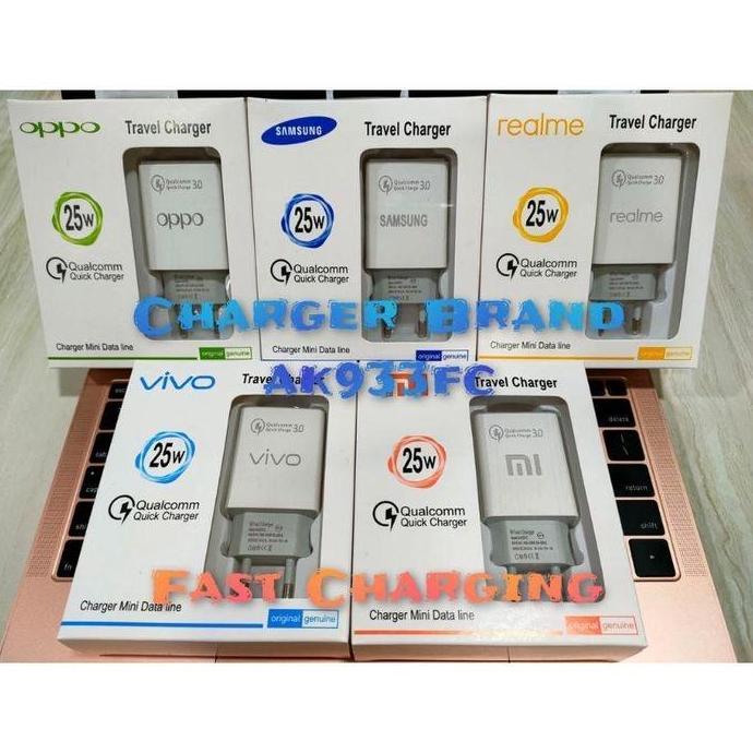 [Kita] Tc Travel Charger AK-933-FC 25W Fast Charging Micro Usb &