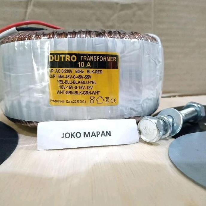 Diskon Trafo 10A Ct 45V Travo Kotak / Trafo Torodial Trafo Toroid 10 Ampere Ct 55V 45V