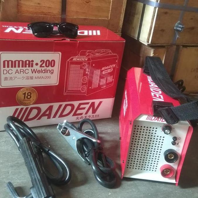 Spesial Daiden Mmai 200 Mesin Las Daiden, Travolas Inverter Daiden Mma 200A